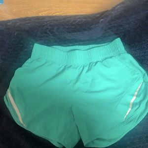 Green Athletic Shorts